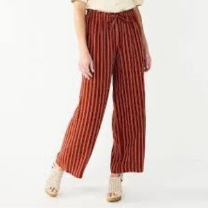 Sonoma slacks wide leg linen